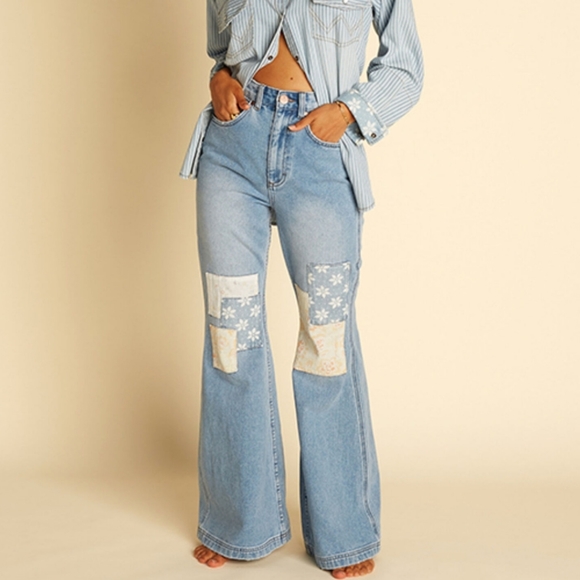 Wrangler Denim - Billabong X Wrangler Patchwork Jeans
